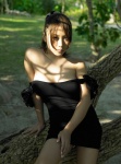 cleavage dress nishida_mai ponytail wpb_128 rating:Safe score:0 user:nil!