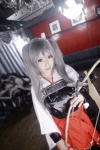 chest_armor cosplay kantai_collection kimono kuubo- pleated_skirt saku silver_hair skirt twintails zuikaku_(kantai_collection) rating:Safe score:1 user:nil!