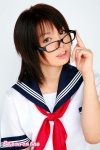 glasses iwaki_hikari sailor_uniform school_uniform rating:Safe score:2 user:nil!
