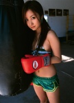 boxing_gloves cleavage halter_top kiguchi_aya shorts twintails ys_web_214 rating:Safe score:5 user:nil!