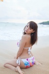 ass barefoot beach bikini ocean shinozaki_ai side-tie_bikini swimsuit rating:Safe score:2 user:nil!