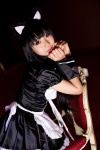 animal_ears apron cat_ears choker cosplay cuffs maid maid_uniform meto original rating:Safe score:0 user:pixymisa