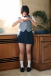 blouse dgc_0501 pleated_skirt school_uniform shinozaki_ai skirt socks vest rating:Safe score:1 user:nil!