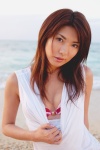 beach bikini_top cleavage kondo_kazumi ocean swimsuit tank_top rating:Safe score:0 user:nil!