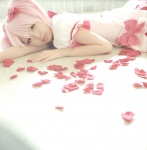cosplay dress kaname_madoka keika na-san pink_hair puella_magi_madoka_magica twintails rating:Safe score:0 user:nil!