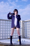 gun kneesocks lollipop minatsuki_naru swimsuit track_jacket rating:Safe score:0 user:pixymisa