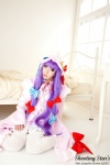 cosplay dress hat patchouli_knowledge purple_hair robe saku sweet_garden thighhighs touhou zettai_ryouiki rating:Safe score:0 user:nil!