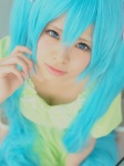 blue_hair cleavage cosplay dress hatsune_miku my_room_disco_night_(vocaloid) twintails vocaloid yuu rating:Safe score:3 user:nil!