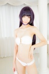 bikini choker cosplay gokou_ruri kuro_neko_o_kigae_suru mike ore_no_imouto_ga_konna_ni_kawaii_wake_ga_nai purple_hair swimsuit rating:Safe score:4 user:nil!