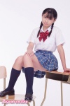 blouse bookbag kneesocks pleated_skirt school_uniform skirt tada_mizuho twin_braids rating:Safe score:0 user:nil!