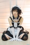 apron cosplay dress elbow_gloves gloves headband kore_ga_watashi_no_goshujin-sama maid maid_uniform sawatari_izumi shinsyou_mikan thighhighs zettai_ryouiki rating:Safe score:0 user:nil!