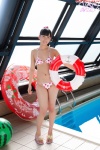 bikini nishino_koharu ponytail pool side-tie_bikini swimsuit rating:Safe score:1 user:nil!