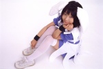 animal_ears apron bunny_ears cosplay dress maji-res matsunaga_ayaka misora_tsubasa thighhighs zettai_ryouiki rating:Safe score:1 user:nil!