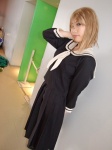 akoda_yae blonde_hair cosplay maria-sama_ga_miteru satou_sei school_uniform rating:Safe score:0 user:nil!