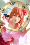 asahina_mikuru cosplay dress orange_hair side_ponytail suzumiya_haruhi_no_yuuutsu tambourine tsubaki_machi rating:Safe score:0 user:nil!