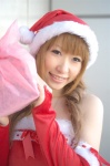 asahina_mikuru chippi cosplay detached_sleeves dress santa_costume suzumiya_haruhi_no_yuuutsu rating:Safe score:0 user:nil!