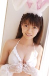 animal_ears bikini_top bunny_ears cleavage dgc_0022 gloves hoshino_asuka swimsuit rating:Safe score:0 user:nil!