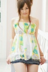 blouse denim miniskirt natsukawa_jun ponytail skirt rating:Safe score:0 user:nil!
