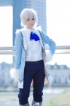 alexey atelier_elkrone:_dear_for_otomate boots cosplay crossplay dress_shirt jacket shirayuki_himeno trousers white_hair rating:Safe score:0 user:nil!