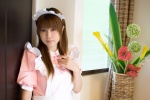 adachi_mikki apron costume maid maid_uniform rating:Safe score:0 user:nil!