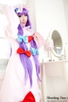 cosplay dress hat patchouli_knowledge purple_hair robe saku sweet_garden thighhighs touhou rating:Safe score:0 user:nil!