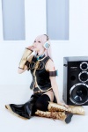 armband boots cosplay headset ibara kunoichi megurine_luka pink_hair sleeveless thighhighs vocaloid rating:Safe score:1 user:pixymisa