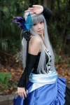 cosplay detached_sleeves dress gwendolyn odin_sphere shirayuki_himeno silver_hair spear rating:Safe score:1 user:nil!