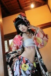 cleavage cosplay open_robe original pantyhose robe sarashi shorts zero_inch rating:Safe score:7 user:sweetdulzexx!
