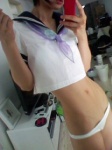iiniku_ushijima panties sailor_uniform school_uniform self-shot rating:Safe score:7 user:nil!
