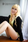 blonde_hair camisole jacket pantyhose shorts taboo-love_017 tagme_model rating:Safe score:0 user:nil!