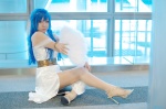 blue_hair choker cosplay dress pantyhose puyo_puyo puyo_puyo_tsu rulue yomogi_yue rating:Safe score:1 user:nil!