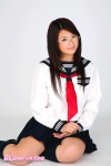 glasses kawai_iyo kneesocks pleated_skirt sailor_uniform school_uniform skirt rating:Safe score:0 user:nil!