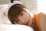 apron cleavage hairband matsushita_rio waitress waitress_uniform rating:Safe score:0 user:nil!