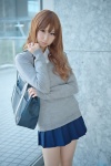 blouse bookbag cosplay hori_kyoko hori-san_to_miyamura-kun pleated_skirt seri skirt sweater rating:Safe score:0 user:pixymisa