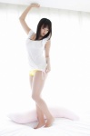 barefoot bed bikini blouse cleavage shinozaki_ai shorts side-tie_bikini swimsuit vjy_95 rating:Safe score:0 user:nil!