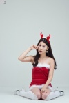 antlers dress go_jung_ah hairband thighhighs zettai_ryouiki rating:Safe score:0 user:nil!