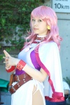 belts cape cosplay kichikuou_rance minato_misa pink_hair rance sill_plain rating:Safe score:0 user:darkgray