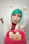 aqua_hair cat_food_(vocaloid) cosplay hatsune_miku hoodie houtou_singi tshirt vocaloid rating:Safe score:2 user:xkaras