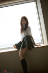blouse costume kneesocks miku_(iii) pleated_skirt school_uniform side-b_038 skirt rating:Safe score:0 user:nil!