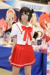 ahoge cosplay hairbow hoshizora_no_memoria minohoshi_asuho namada pantyhose pleated_skirt sailor_uniform school_uniform skirt rating:Safe score:1 user:Log