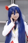 beret blazer blouse blue_hair cosplay kiri_(ii) tagme_character tagme_series rating:Safe score:0 user:nil!