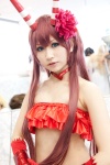 c_(control) choker cosplay elliot gloves horns midriff msyu red_hair tubetop twintails rating:Safe score:0 user:pixymisa