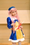 cosplay dress maron_(qma) pink_hair quiz_magic_academy thighhighs wand zero_inch rating:Safe score:0 user:nil!
