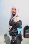 chains cosplay croptop garter_straps jacket megurine_luka miniskirt narutani_yaiba pink_hair skirt vocaloid rating:Safe score:0 user:pixymisa