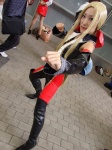 blonde_hair boots cosplay dead_or_alive hairbow helena koucha_remon rating:Safe score:0 user:nil!