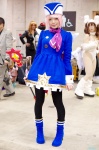 boots cosplay dress namada otan pantyhose pink_hair puni_color_23 scarf wand wings rating:Safe score:1 user:nil!