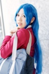 blazer blouse blue_hair bookbag cosplay hana_(ii) kawashima_ami pleated_skirt school_uniform skirt toradora! rating:Safe score:0 user:pixymisa