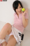 hamada_yuri pleated_skirt polo ponytail shorts skirt socks tennis_racket rating:Safe score:1 user:nil!