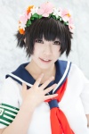 armband blouse cosplay sailor_uniform scarf school_uniform to_aru_kagaku_no_railgun uiharu_kazari wreath yuta rating:Safe score:0 user:pixymisa