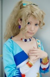 blonde_hair bodysuit cape cosplay final_fantasy miho ponytail tina_branford rating:Safe score:0 user:nil!
